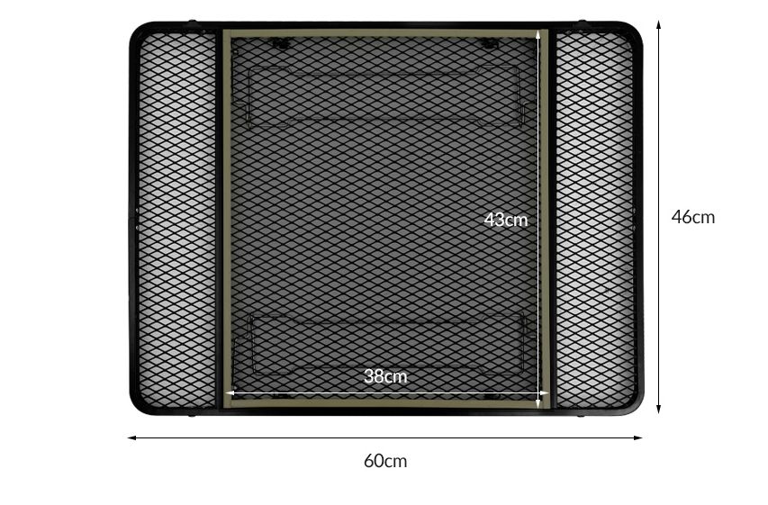 KZM Union Iron BBQ Plate