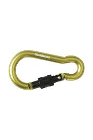 Munkees Pear-Shaped Screw Lock Carabiner