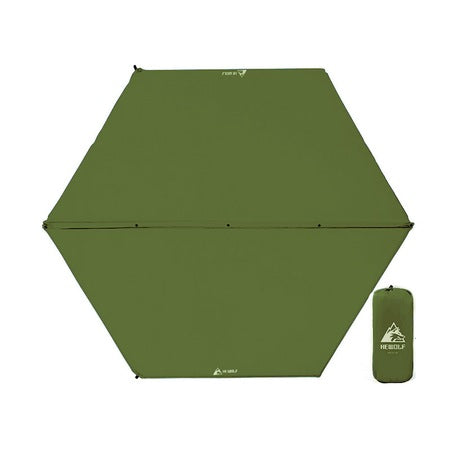Hewolf Hexagonal Inflatable Tent Mat