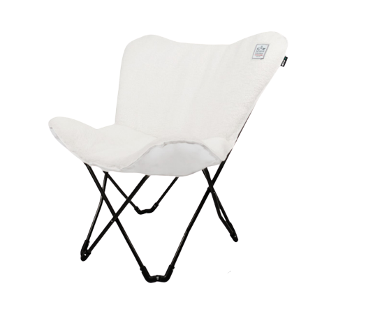KZM Cream Chair w/ Mesh Skin