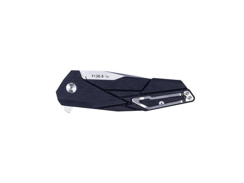 RUIKE P138-B Black Liner Lock G10 Folding Knife