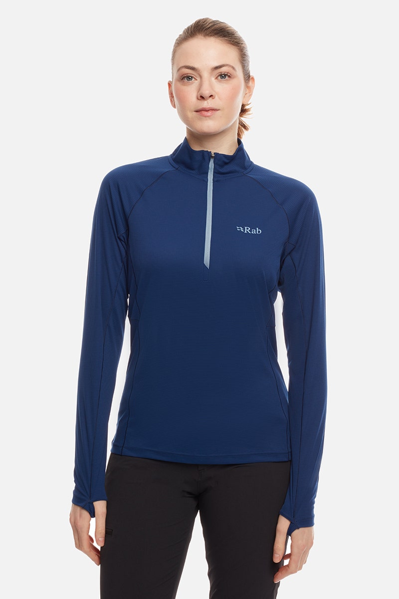 Rab Pulse Long Sleeve Zip (Women)