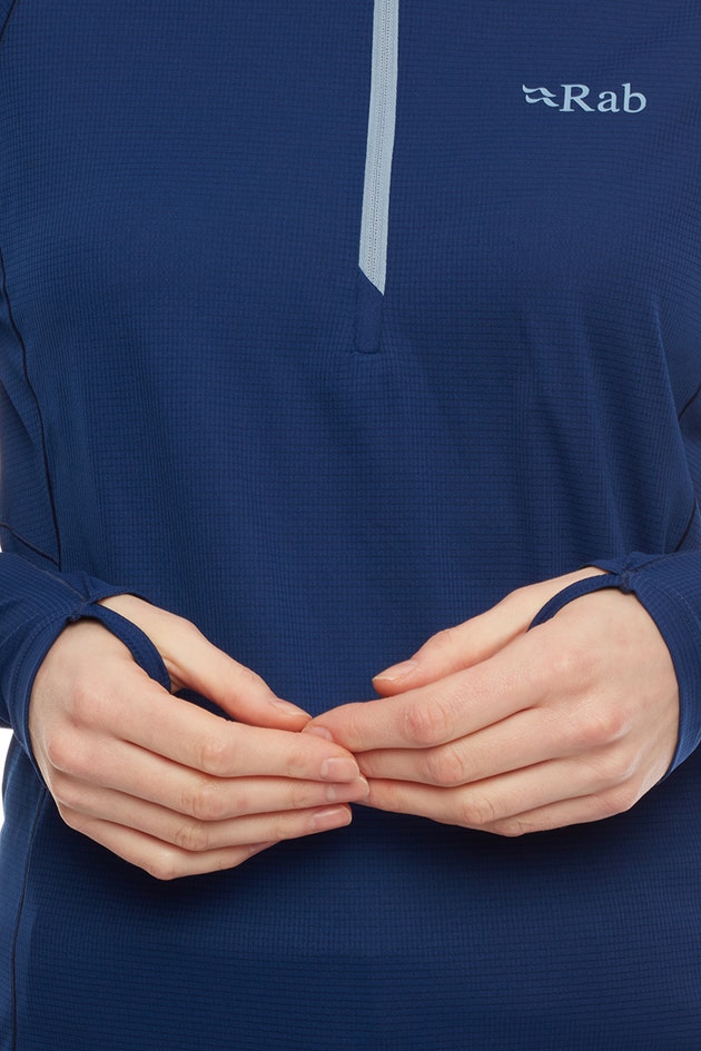 Rab Pulse Long Sleeve Zip (Women)