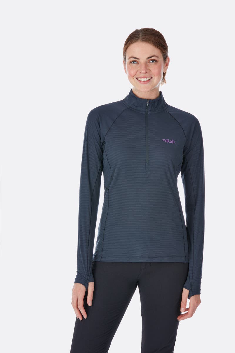Rab Pulse Long Sleeve Zip (Women)