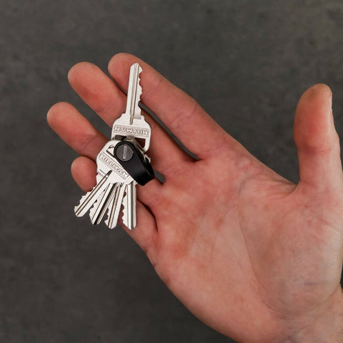KeySmart Mini Minimalist Key Holder (Black)