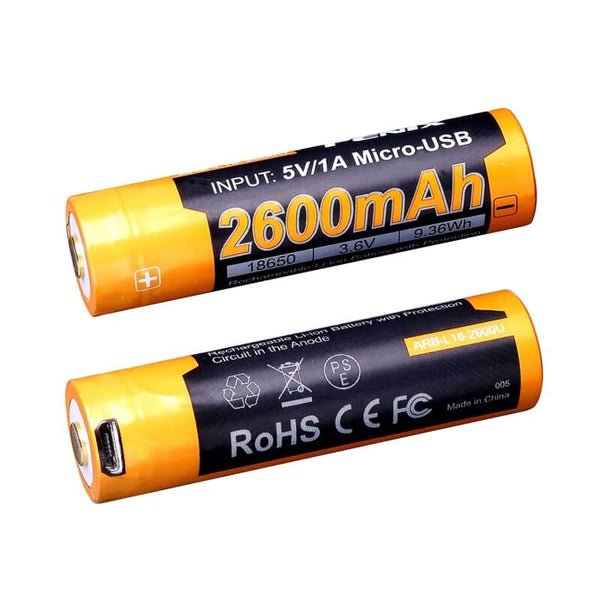 Fenix ARB-L18-2600U USB Rechargeable Battery (2600mAh)