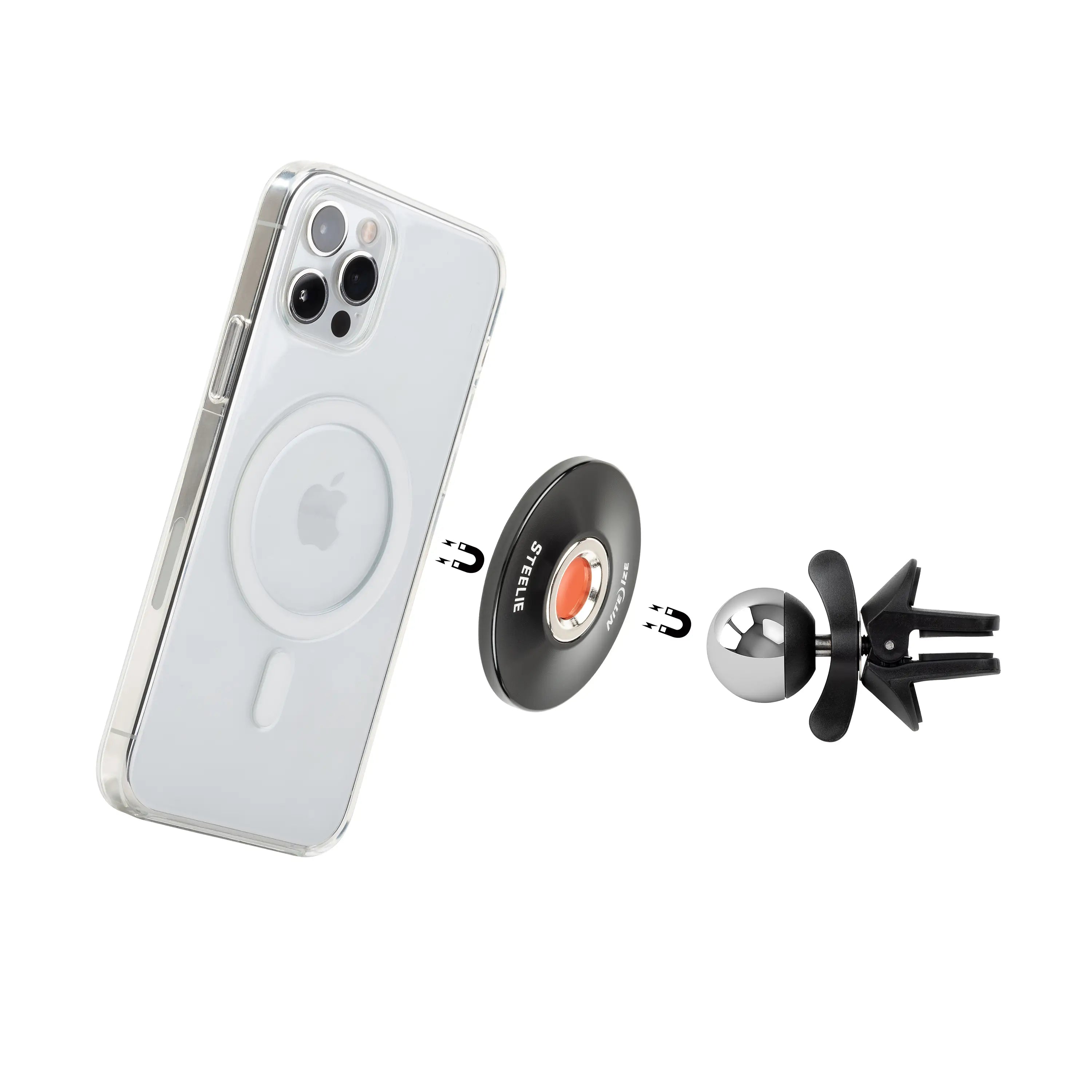 [CLEARANCE] Nite Ize Steelie Orbiter Plus Magsafe Compatible Vent Kit