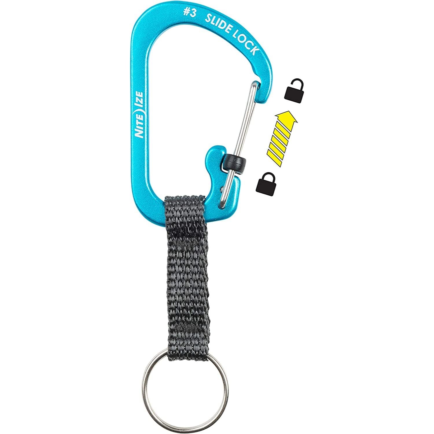 Nite Ize SlideLock Key Ring Aluminum #3