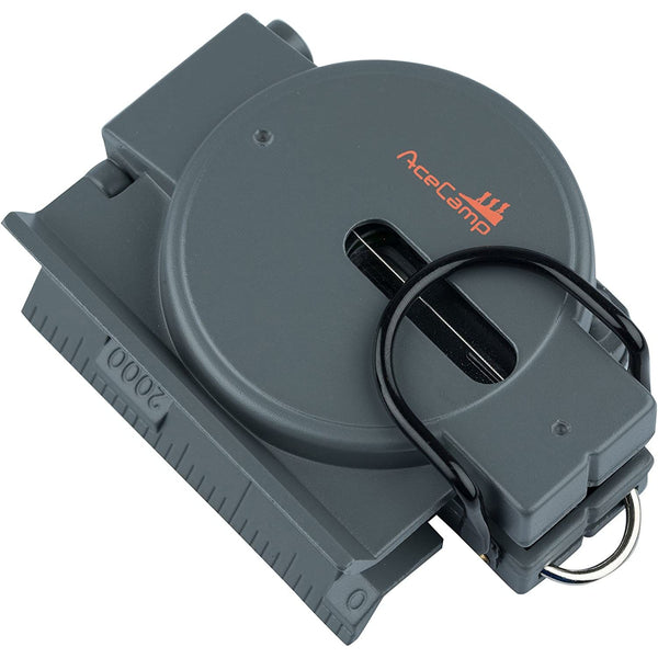 Ace Camp Grey Military Compass