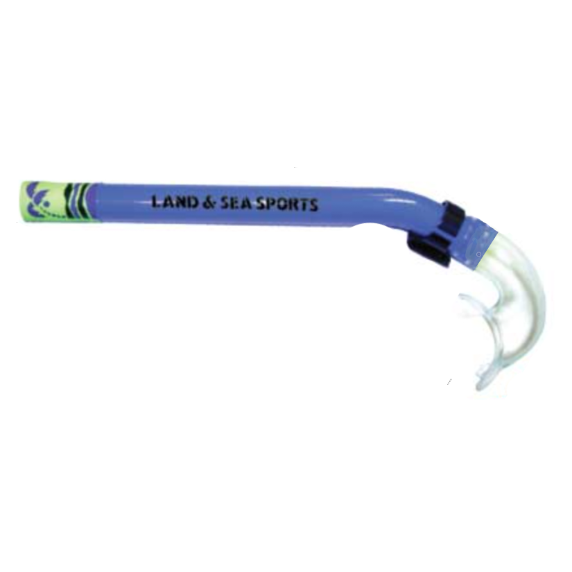 Land & Sea Skindivers Soft Snorkel Blue
