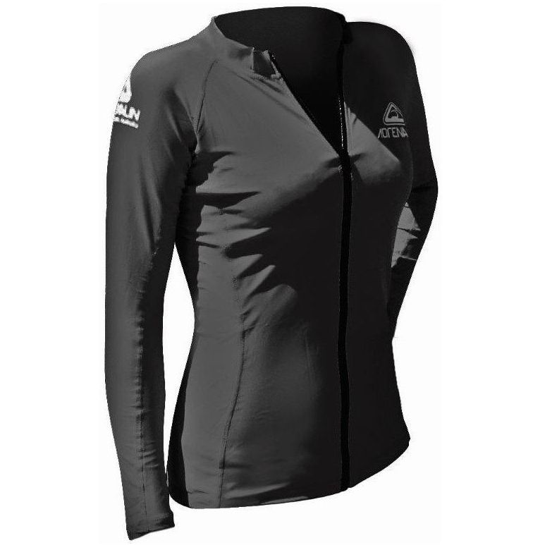 Land & Sea Ladies Zip Rash Vest Long Sleeves