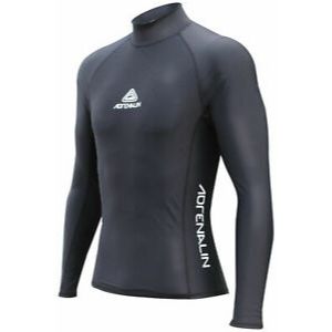 Land & Sea Adult Long Sleeves Rash Vest Black