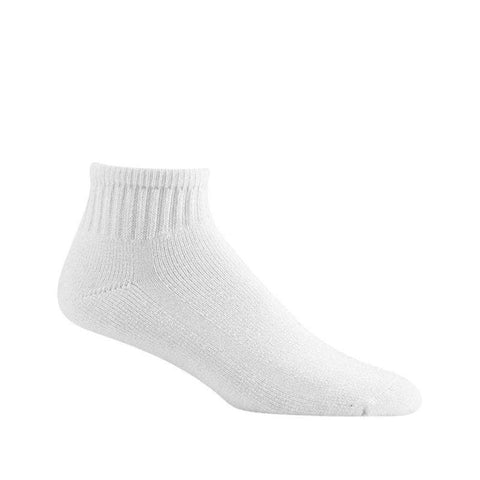 Wigwam Super 60 Quarter Socks - White